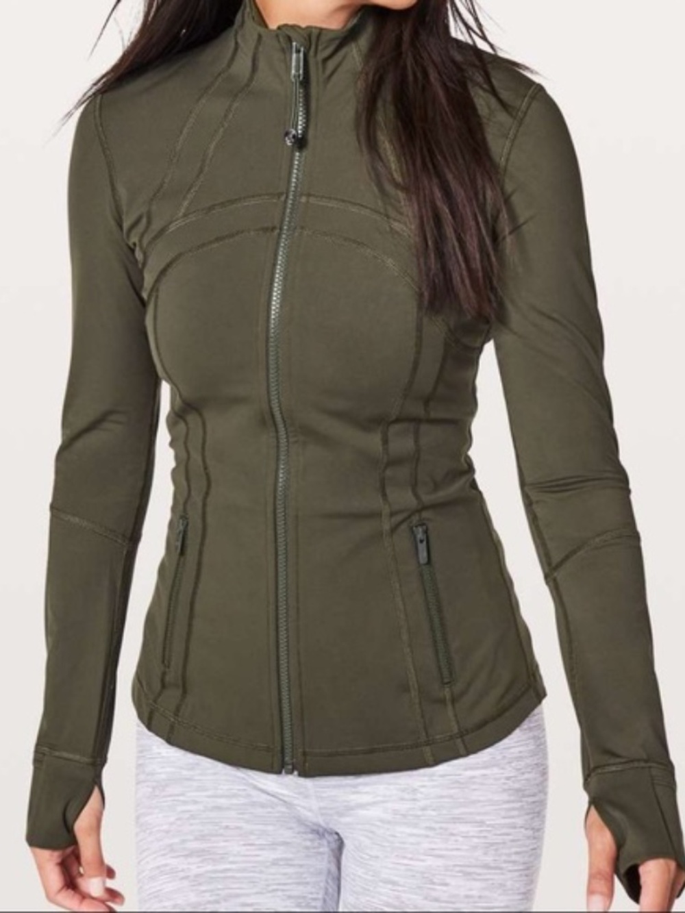 Lululemon Define Jacket *Nulux (Dark Olive) | 8
